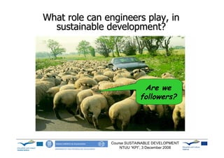 Role of Engineers in Sustainable Development | PDF