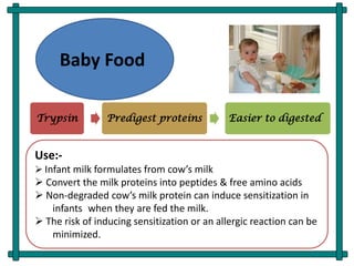 Role of enzymes in dairy industries