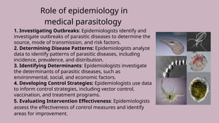 Role of epidemiology in medical parasitology.pptx