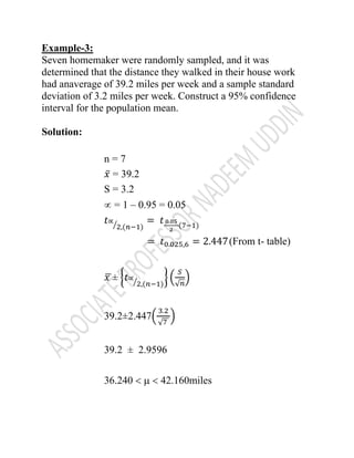 Role of estimation in statistics | PDF