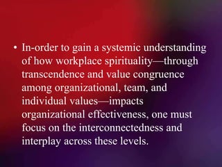 Role of ethics and spiritualism in corporate | PPTX | Executive ...