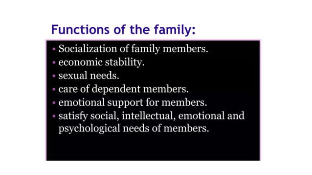 Role of Family in Mental Health welbeing.pptx | Mental Health ...