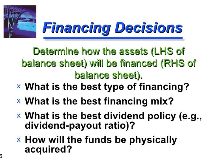Role Of Financial Management
