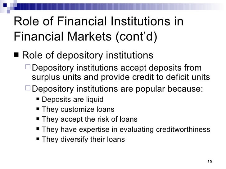 role of financial institutions in economic Role of financial system in economic development of a country the following are the roles of financial system in the economic the role of financial institutions. role of financial institutions in economic Role of financial system in economic development of a country the following are the roles of financial system in the economic the role of financial institutions.