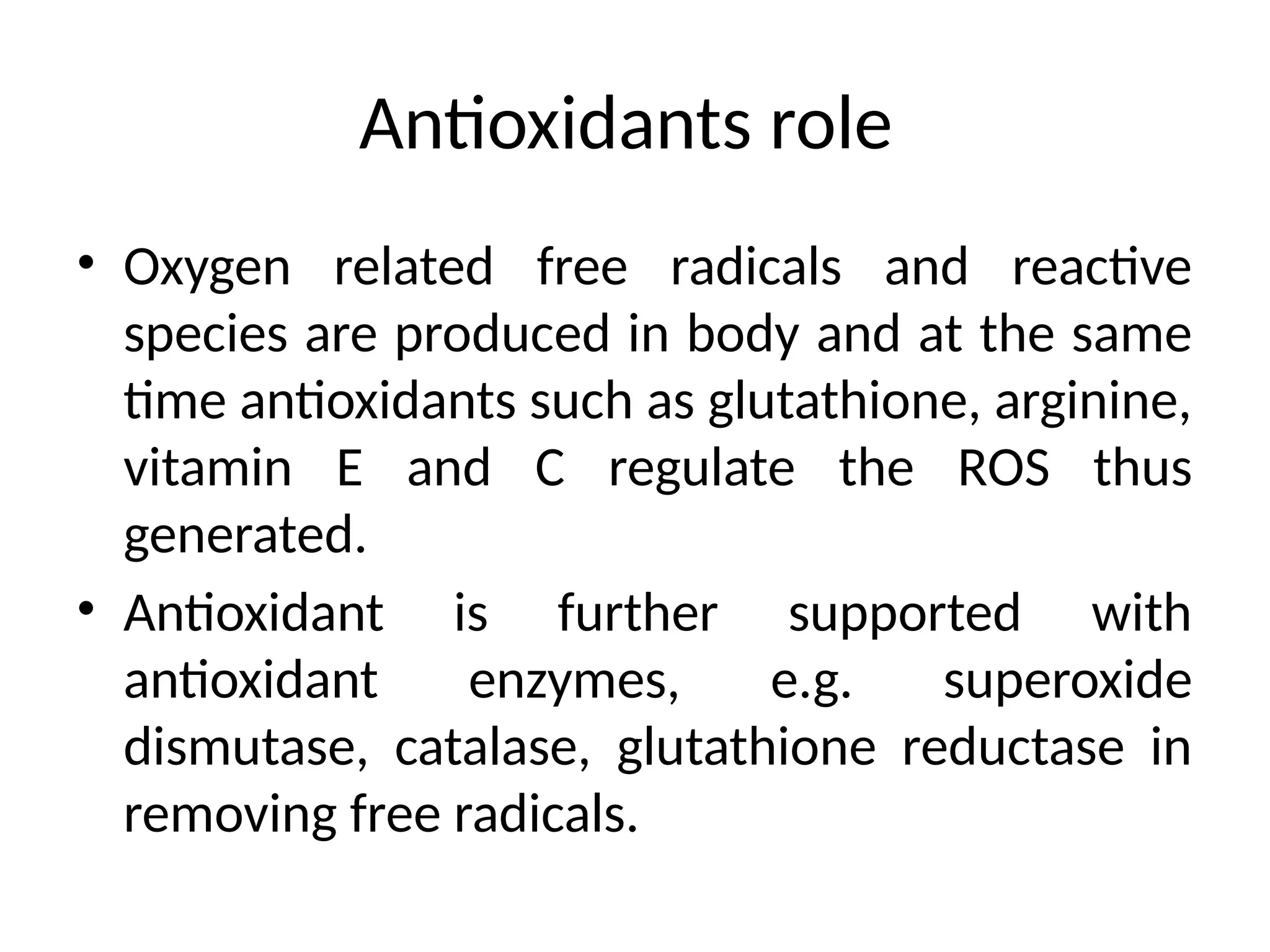 ROLE OF FREE RADICALS IN NEURODEGENERATIVE DISEASES ppt (2) (1).pptx