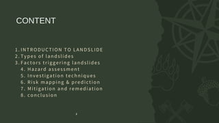 Role of Geologists in Landslide Management and Mitigation Strategies | PDF