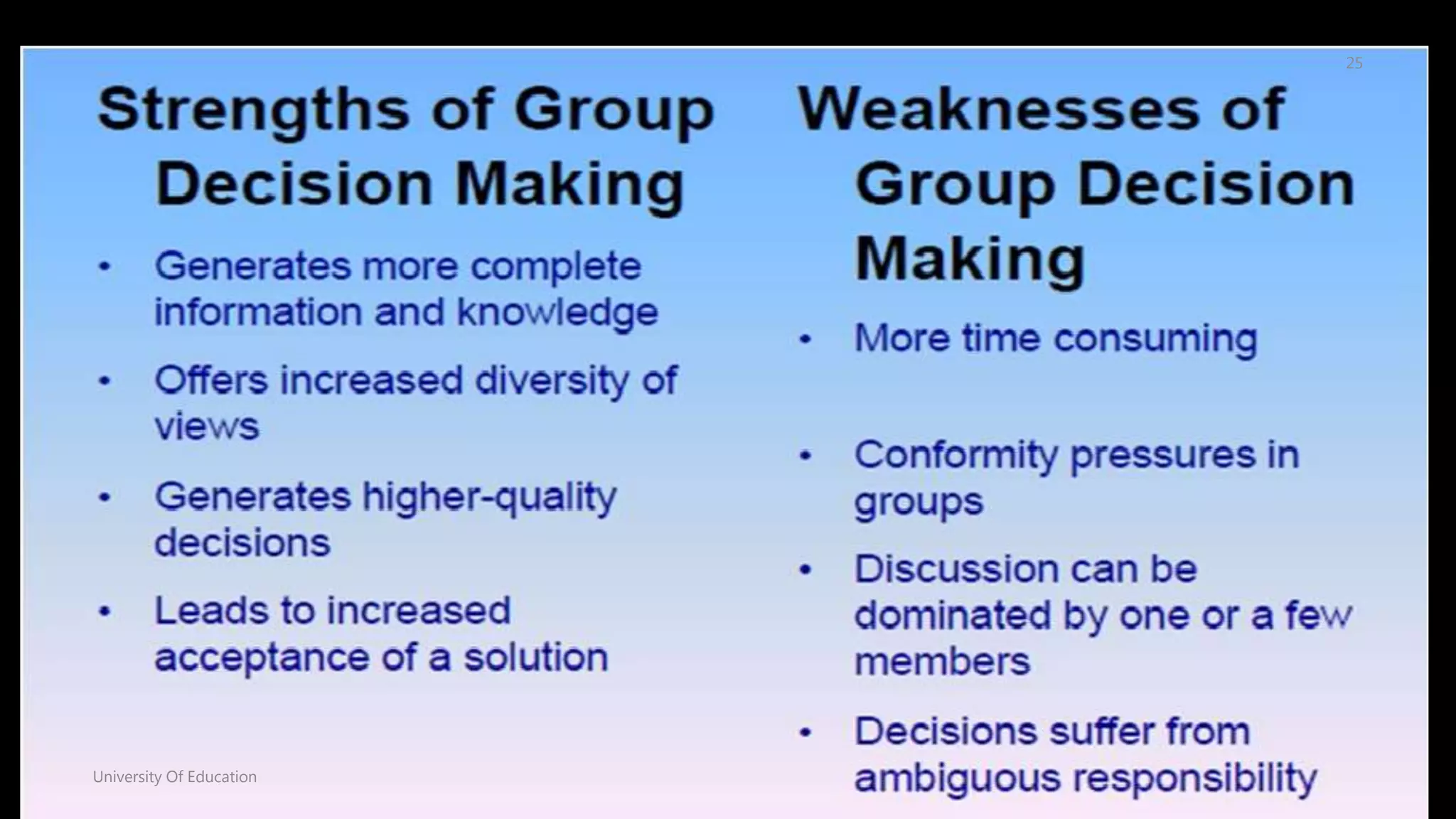 University Of Education
25
 