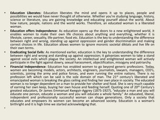 Role of Higher Education in Women empowerment in.pptx