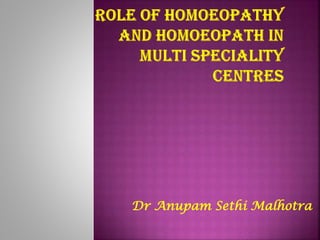 Dr Anupam Sethi Malhotra

 