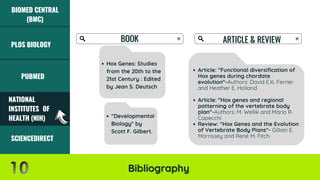 Role of Hox genes in Body patterning | PDF