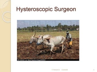 Role of hysteroscopy in Infertility, Dr Rajesh Gajbhiye