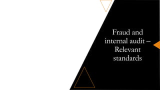 Role of Internal Audit in fraud prevention and detection | PDF