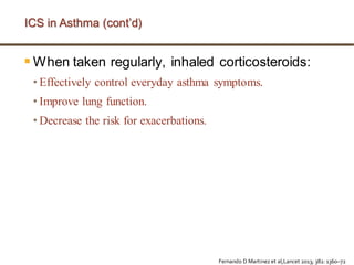 Obat Ics Role of ICS in Asthma and COPD | PDF