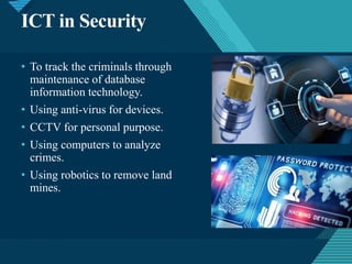 Role of ict and digitalization in our life | PPTX