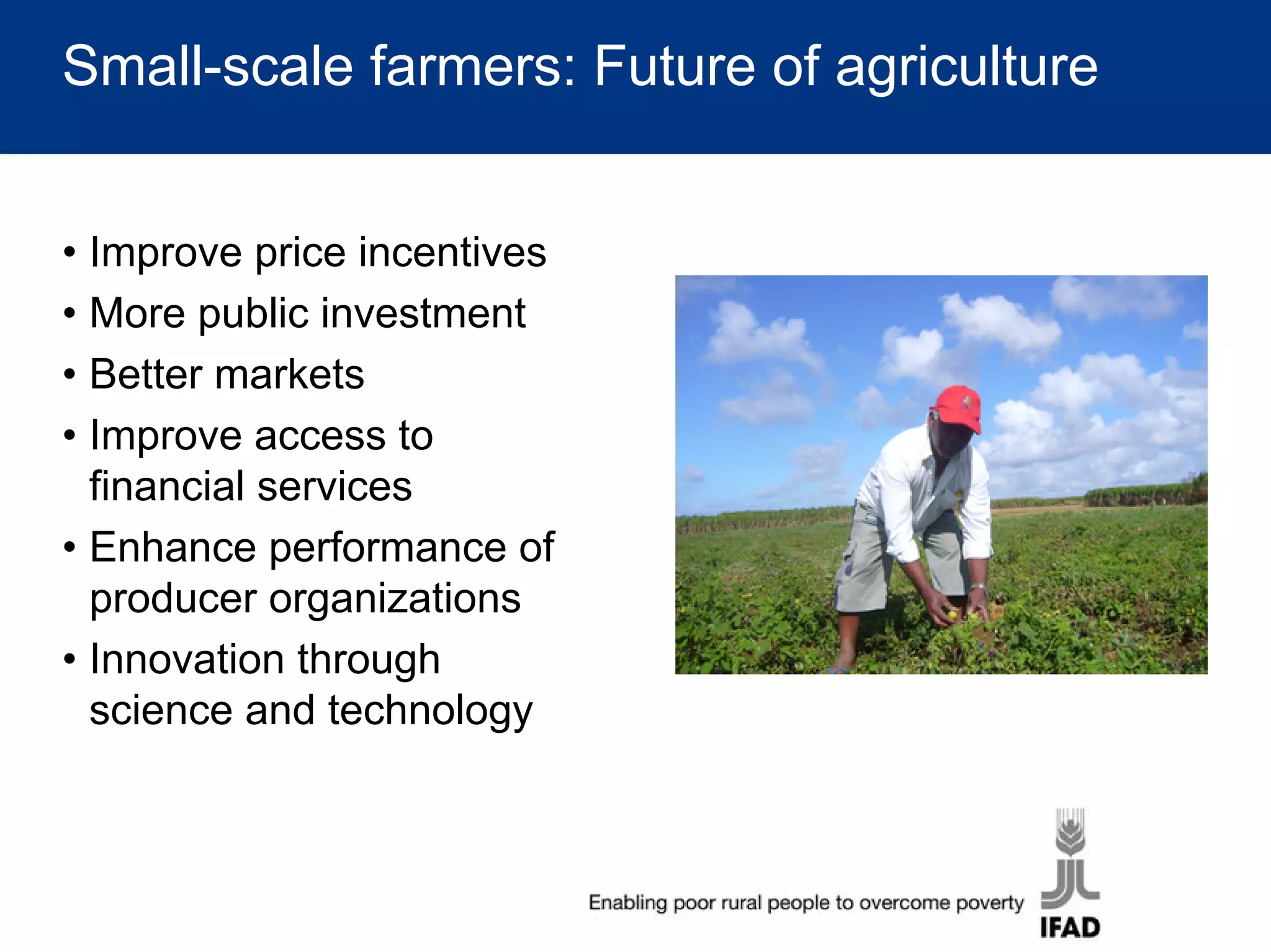 Role of icts as enabler for agriculture and small scale farmers | PDF