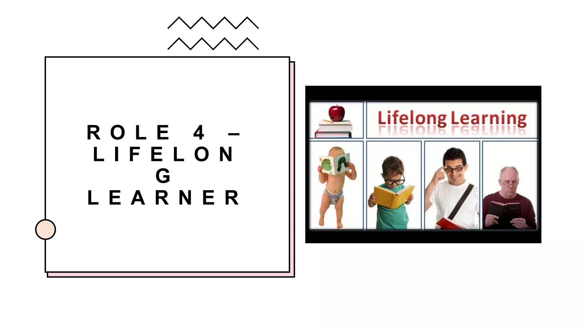 R O L E 4 –
L I F E L O N
G
L E A R N E R
 