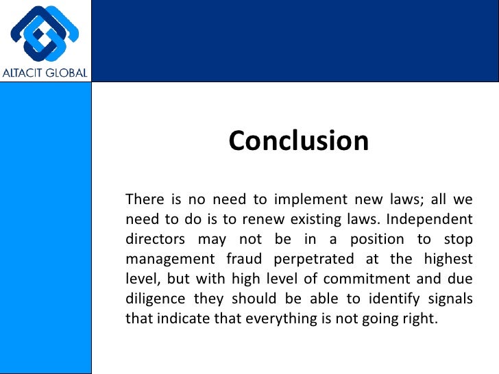 Role of independent directors