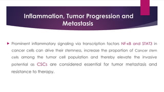 Role of inflammation in Cancer.pptxjkkkkk | PPTX