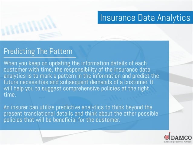 Role of Insurance Data Analytics In Changing The Trends of The ...