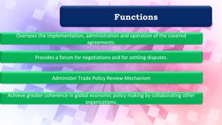 Role of international organization in development | PPT