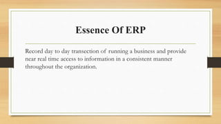 Role of IT in SCM Presentation | PPTX