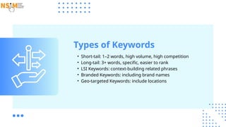 Role of Keywords in Modern SEO.pptx....... | PPTX