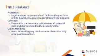 Role of Legal Advisors in Real Estate Transactions | PPTX