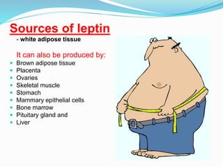 Role of Leptin in Obesity | PPTX