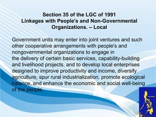Role of Local Government | PPT
