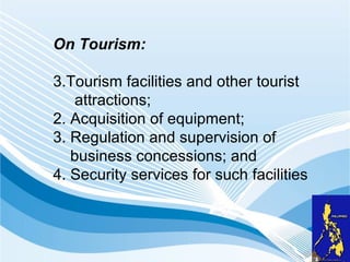 Role Of Local Government