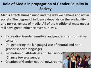 Gender Inequality In The Media