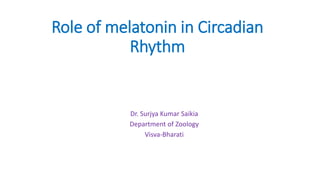 Role of melatonin | PDF
