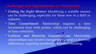 ROLE OF MENTORSHIP FOR FUTURE GENERATIONS IN NIGERIA.pptx