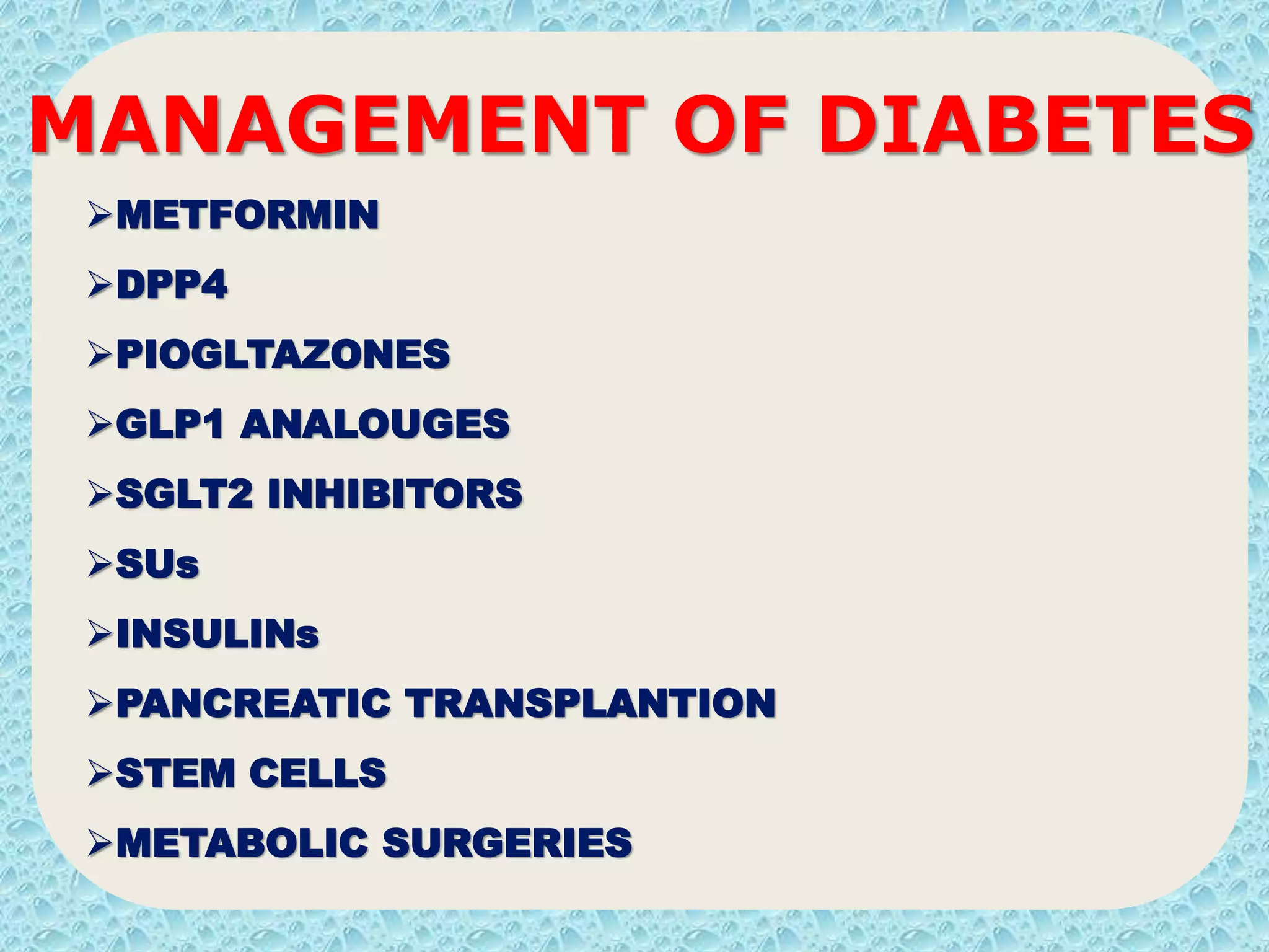 Role of metformin in dm2 & glibenclamide combination | PPTX