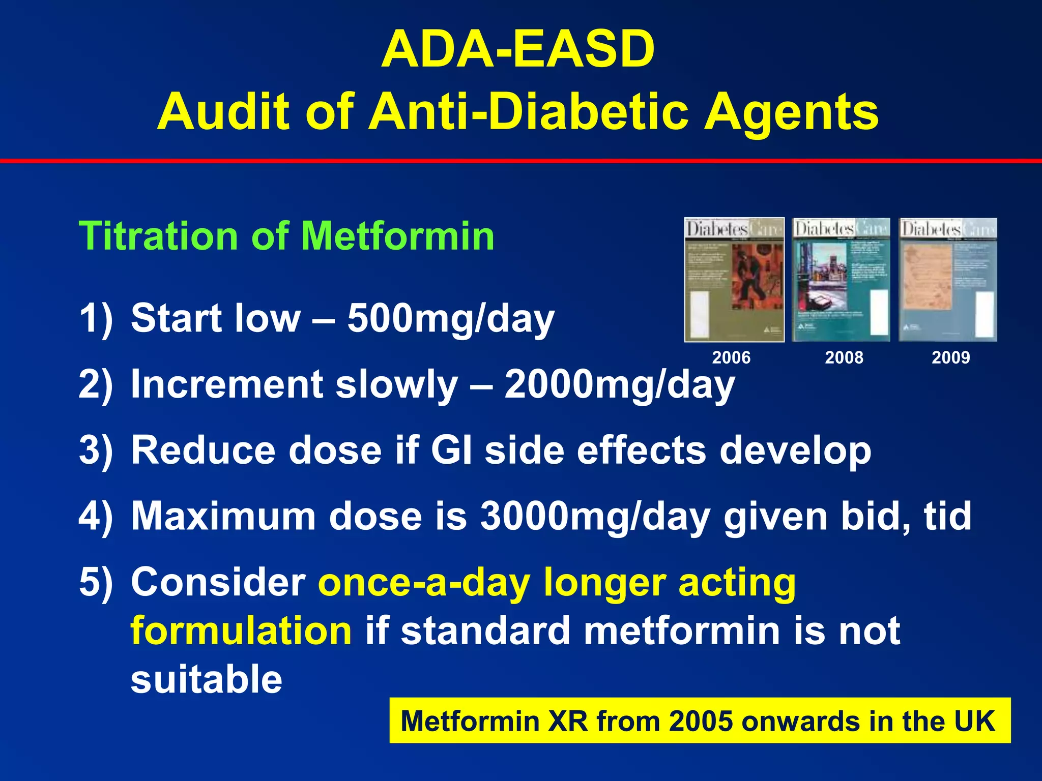 Role of metformin in dm2 & glibenclamide combination | PPTX