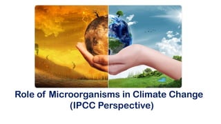 Role of Microbes in Climat Change Mitigation | PPTX