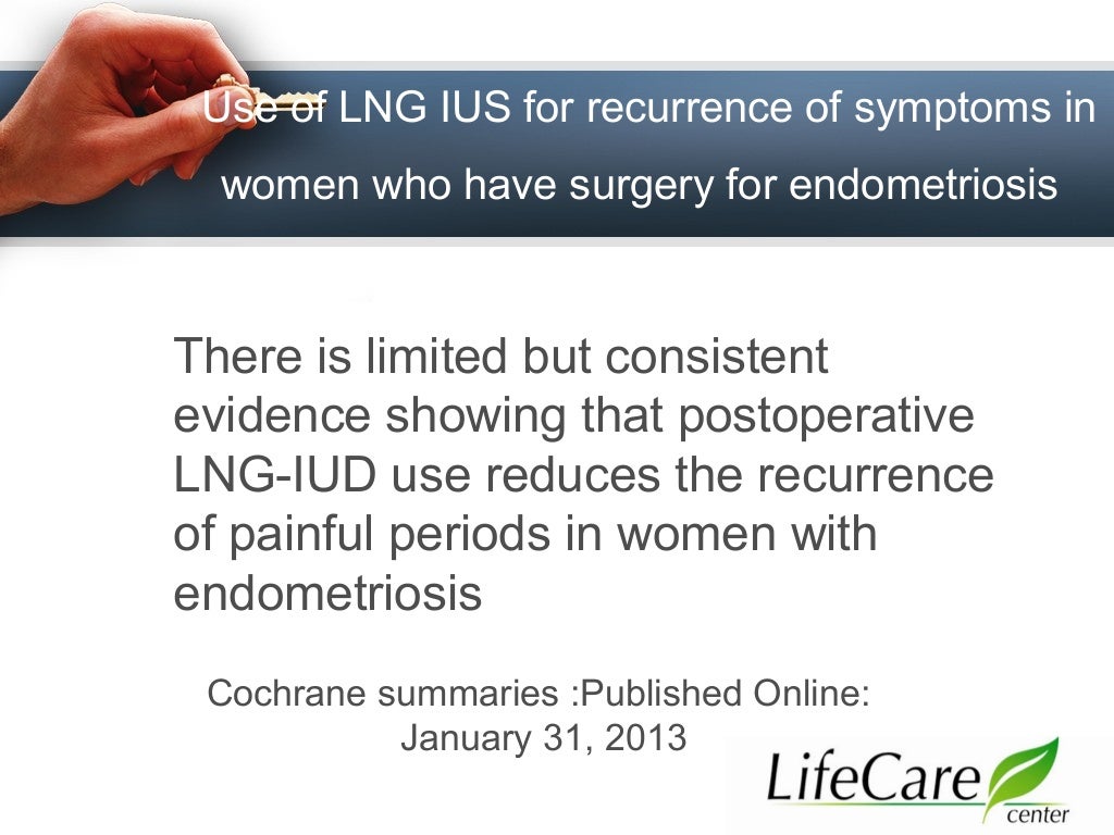 Role of mirena in heavy periods