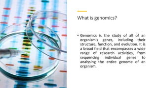 Role of Modren Genomics in Animal Productions.pptx