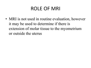 Role of mri in placental disorders new | PPTX
