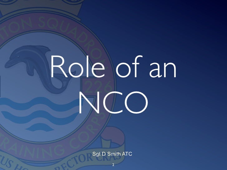 role of a nco