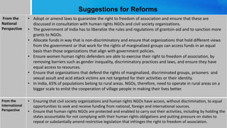 Role of NGOs in the protection of human rights of accused and victims ...