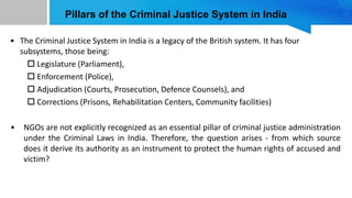 Role of NGOs in the protection of human rights of accused and victims ...
