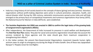 Role of NGOs in the protection of human rights of accused and victims ...