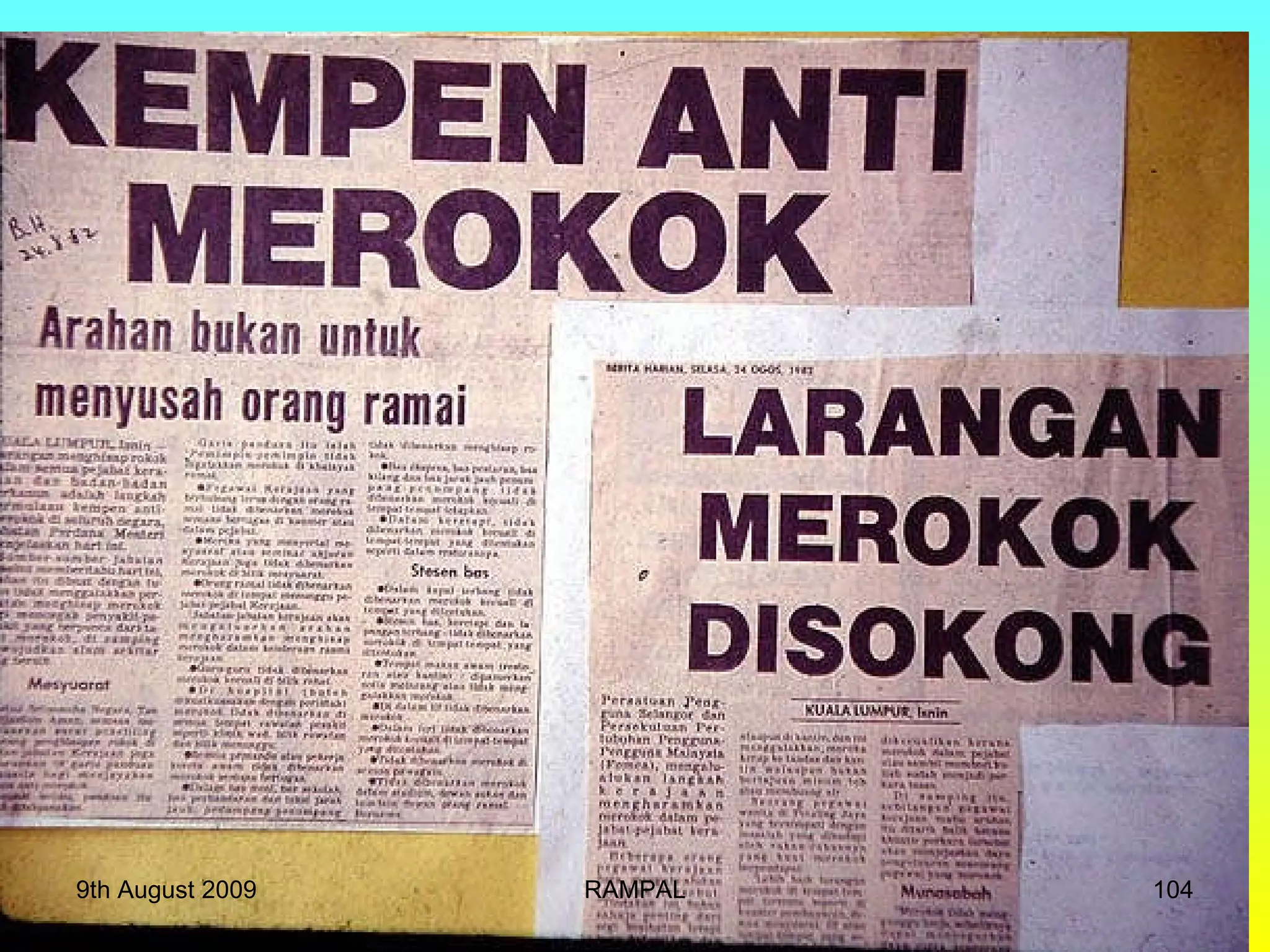 9th August 2009 RAMPAL 