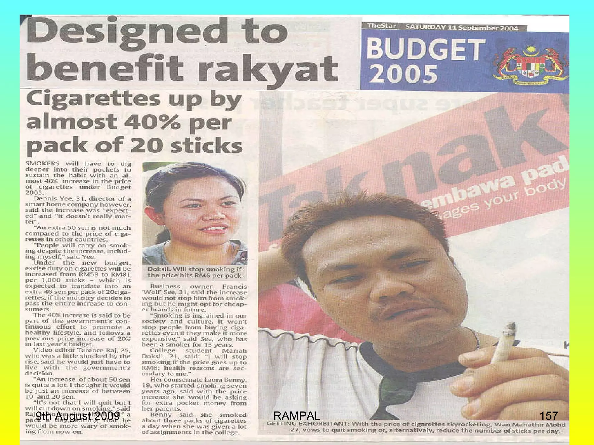 9th August 2009 RAMPAL 