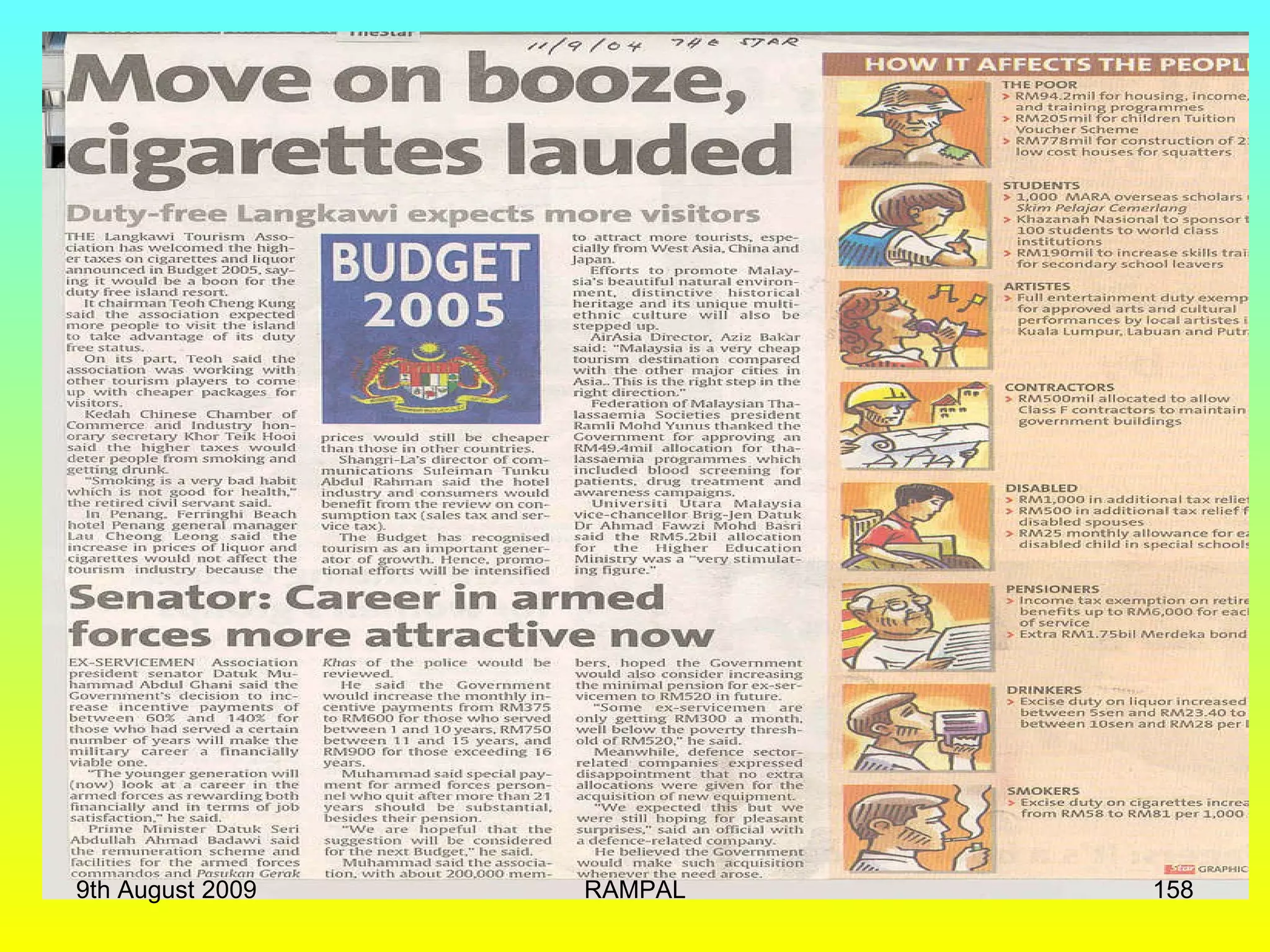 9th August 2009 RAMPAL 