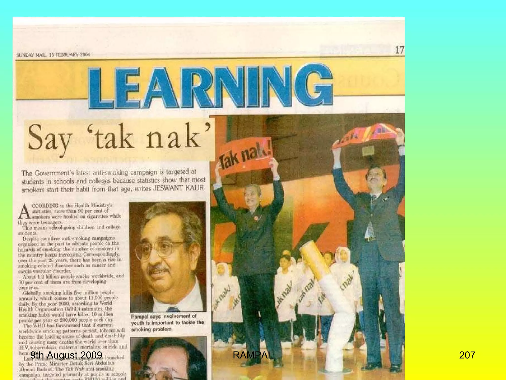 9th August 2009 RAMPAL 