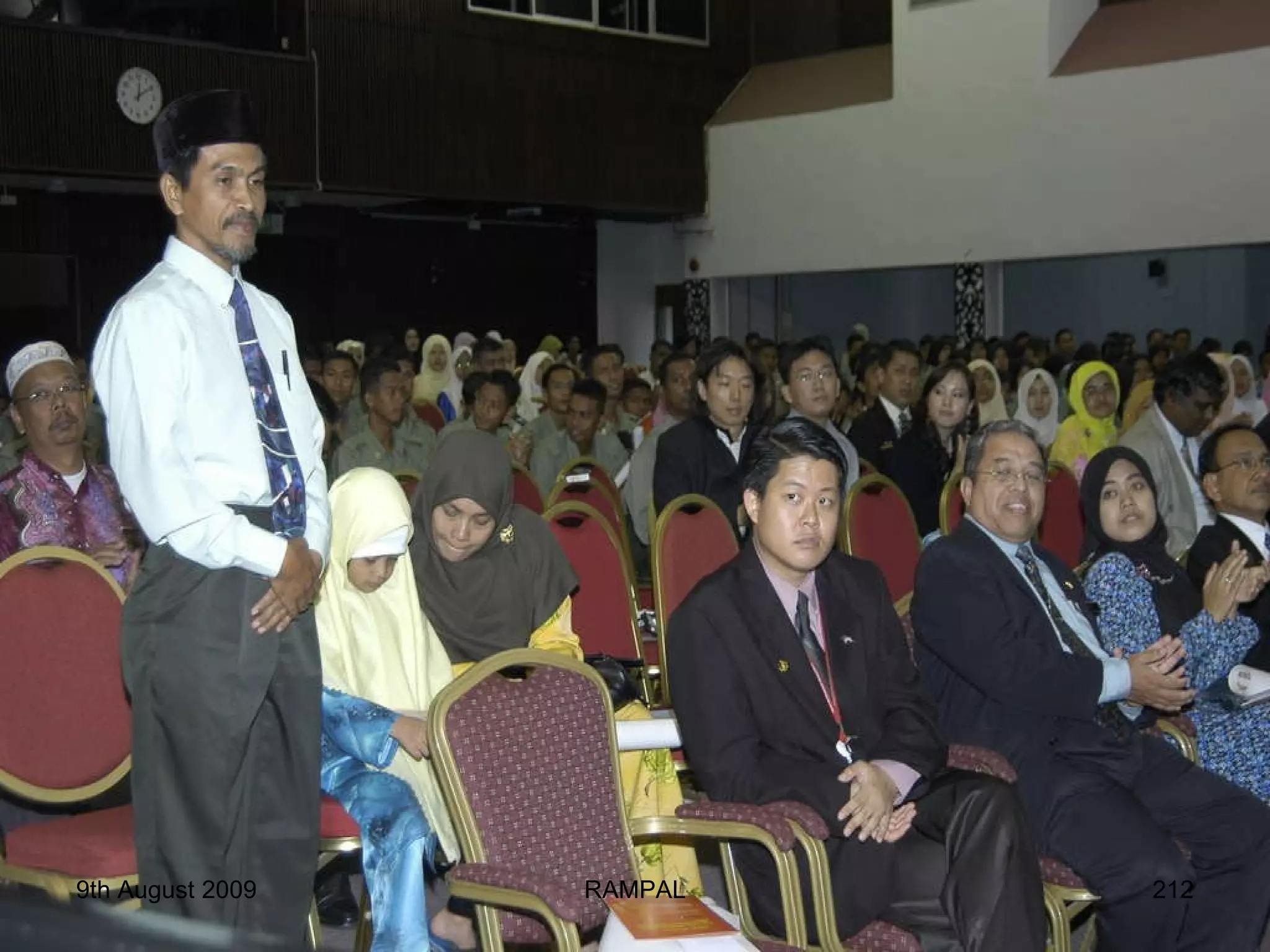 9th August 2009 RAMPAL 