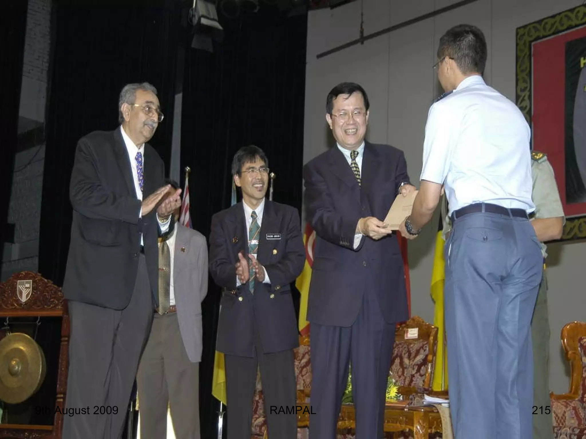 9th August 2009 RAMPAL 