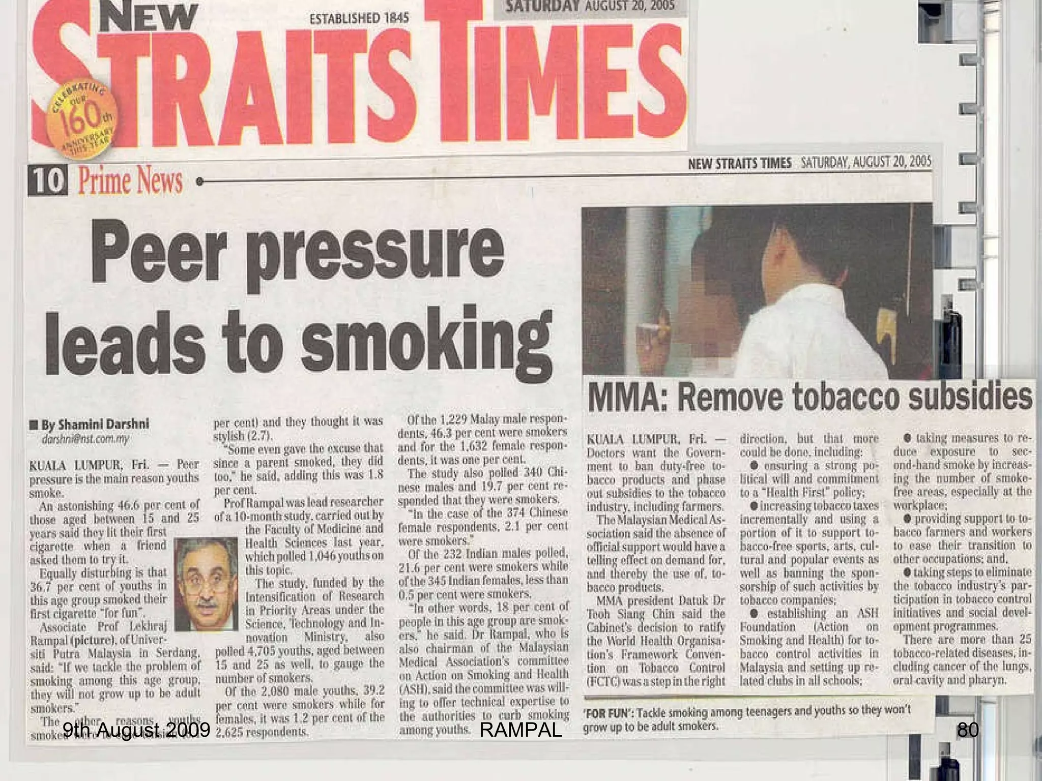 9th August 2009 RAMPAL 